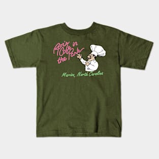 Ron's Cafe in the Park (Clean) Kids T-Shirt